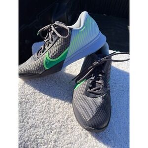 Nike Court Air Zoom Vapor Pro Tennis Shoes Grey Blue Green CZ0220-033 Mens  12